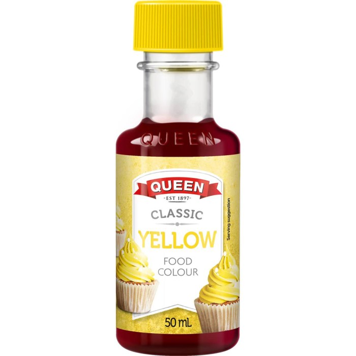 Red and Yellow Food Coloring A Comprehensive Overview