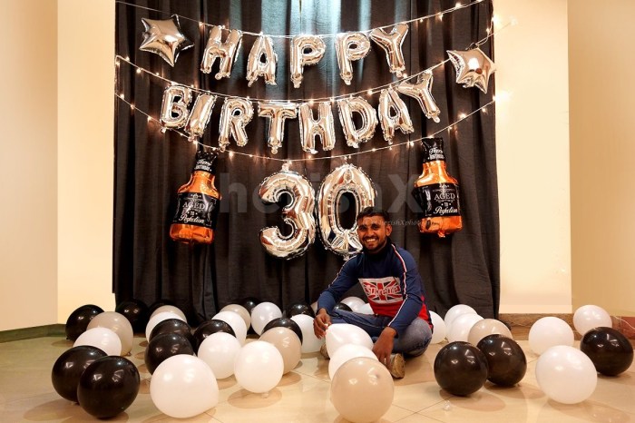 Decoration ideas for husband birthday