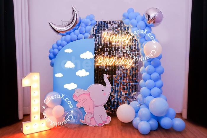 1 birthday party decoration ideas