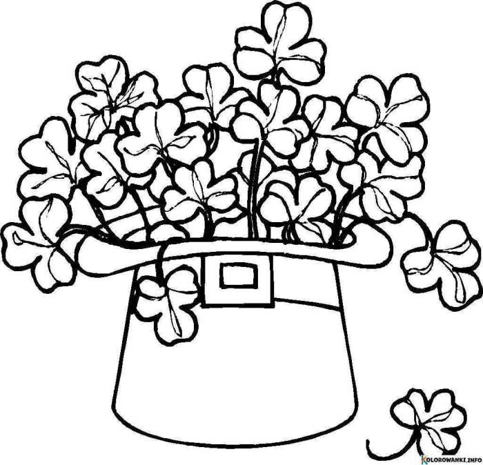 St. Patricks Coloring Pages A Colorful Exploration