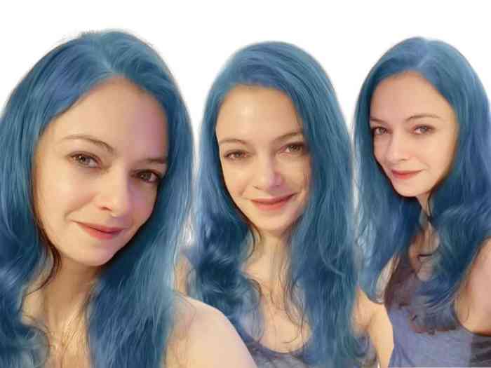 Blue Food Coloring in Hair A Bali Vibe Guide