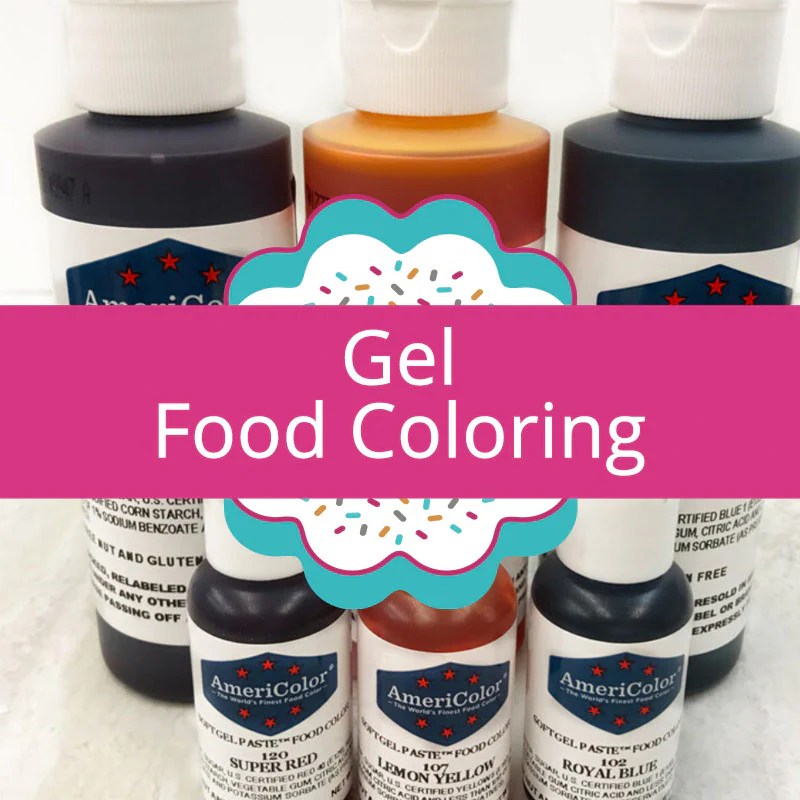 Can you make gel food coloring