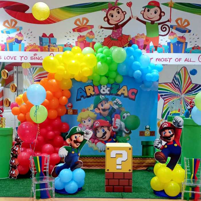 Decoration Super Mario Birthday Party Ideas