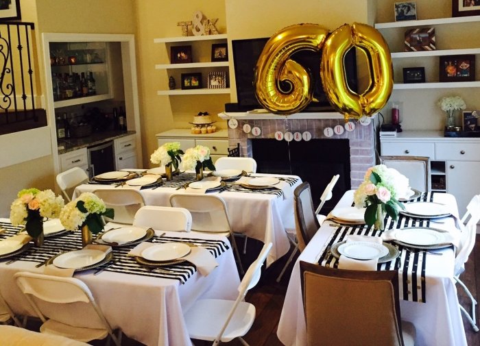 60th Birthday Decoration Ideas