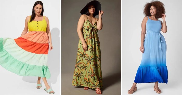 Plus size summer dresses for wedding