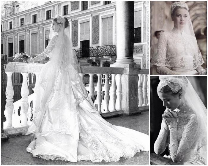 Princess grace of monaco wedding dress