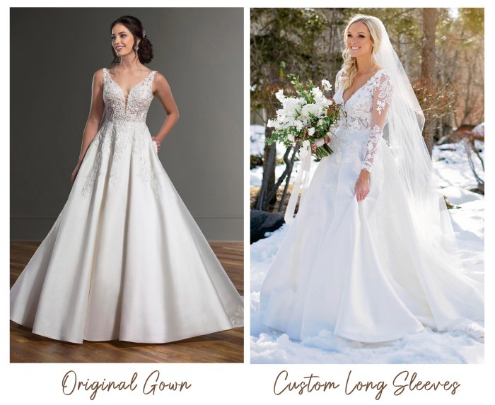 Alterations dress wedding