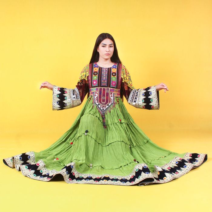 Traditional afghanistan wedding dress