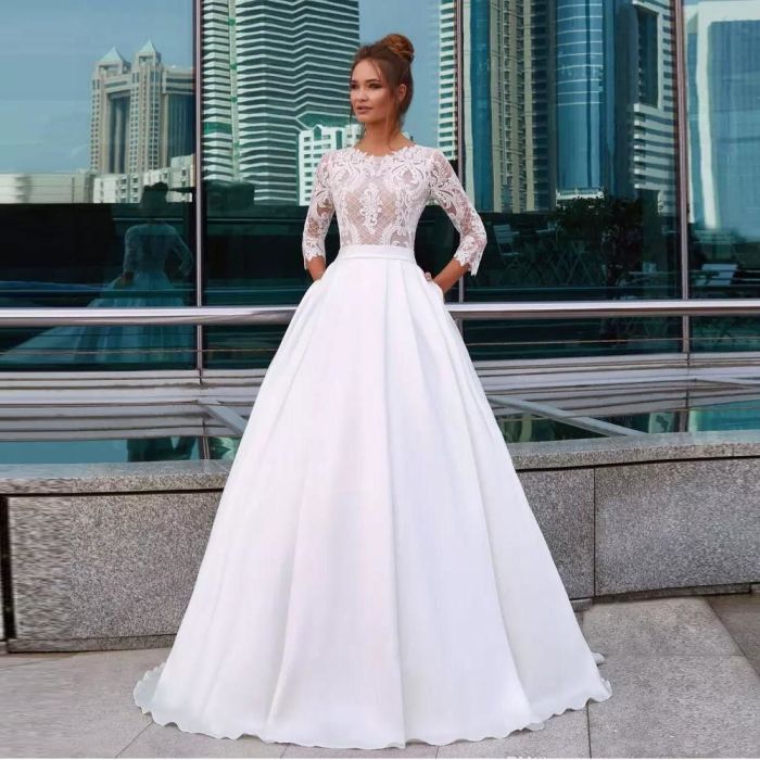 Princess white wedding dresses