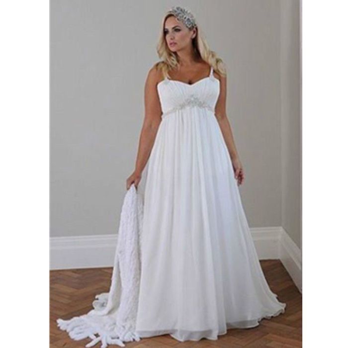 Plus size summer dresses for wedding