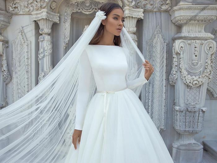 Simple unique wedding dresses