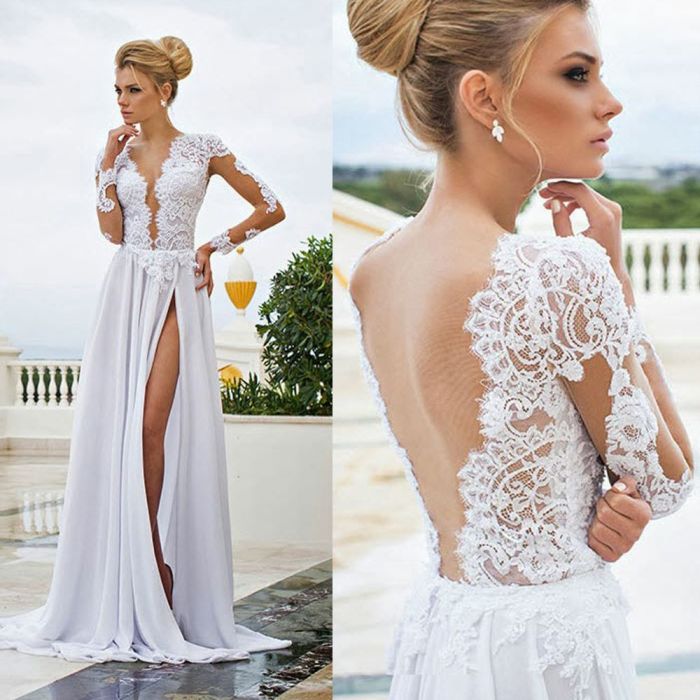 Summer boho wedding dresses